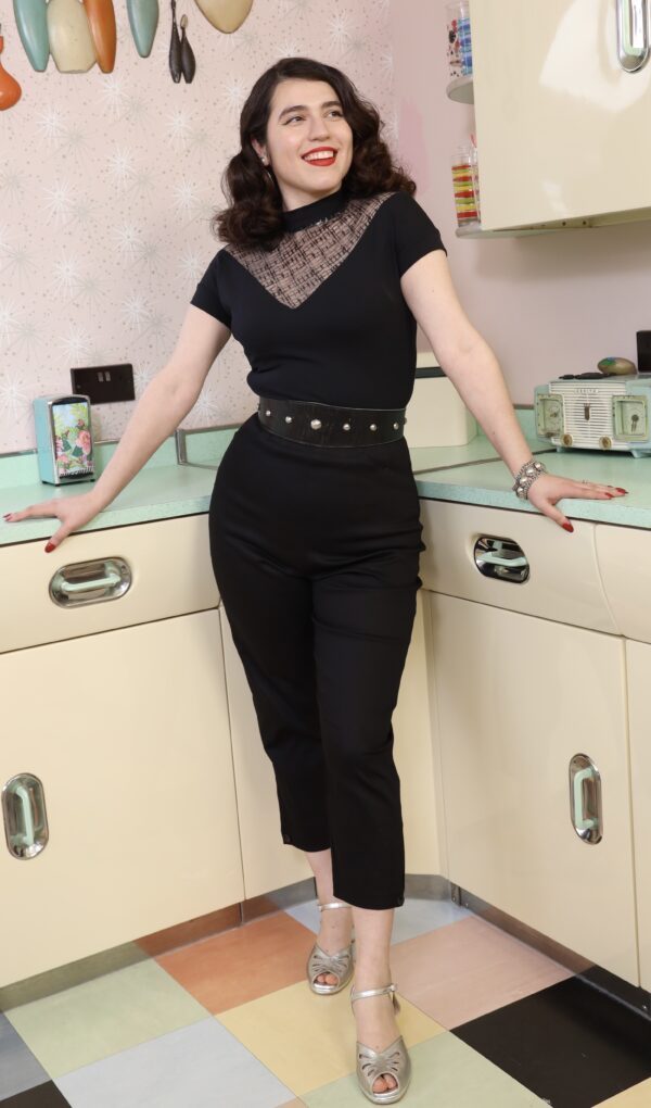 Black Cigarette Pants