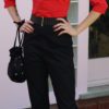 Black Cigarette Pants - Image 3