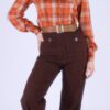 Brown Home Companion Dungarees - Image 5