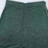 Green Denim Nailhead Pants - Image 5