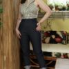 Blue Denim Wing Pants