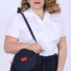 Denim Drum Bag