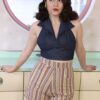 Yellow Stripe Classic Shorts