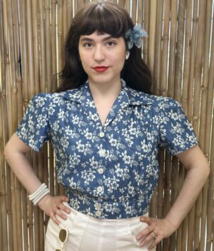 Hawaiian Work Blouse