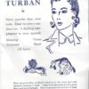 Lazy Gal Turban Burgundy - Image 2